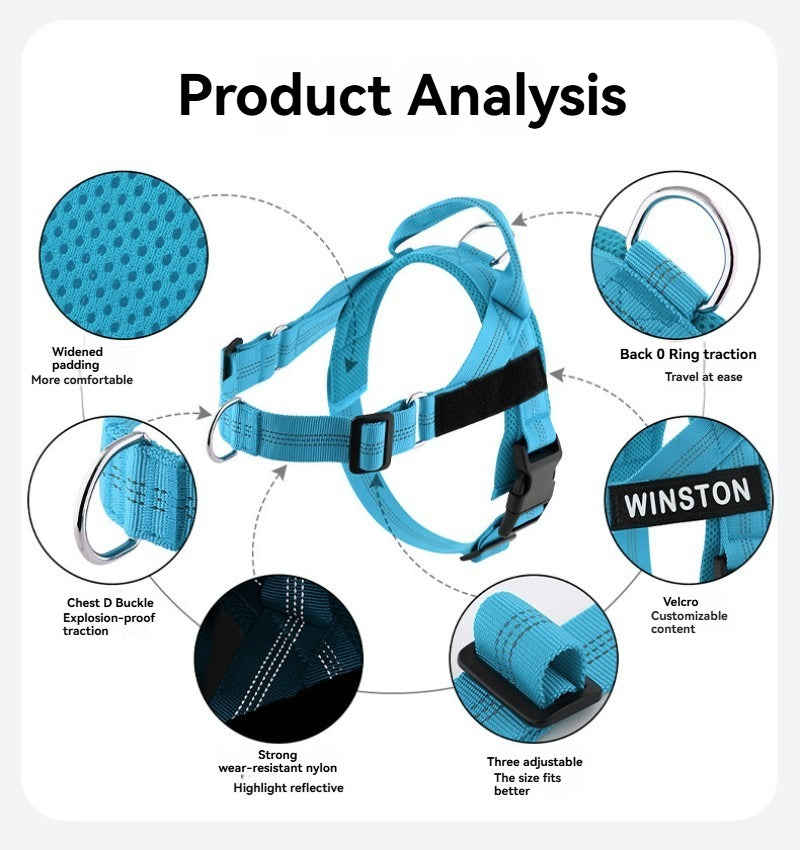 Pets-Yes No-Pull Dog Harness