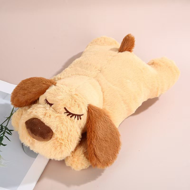 Pets-Yes HeartBeat & Breathing Rechargeable Plush Puppy Toy